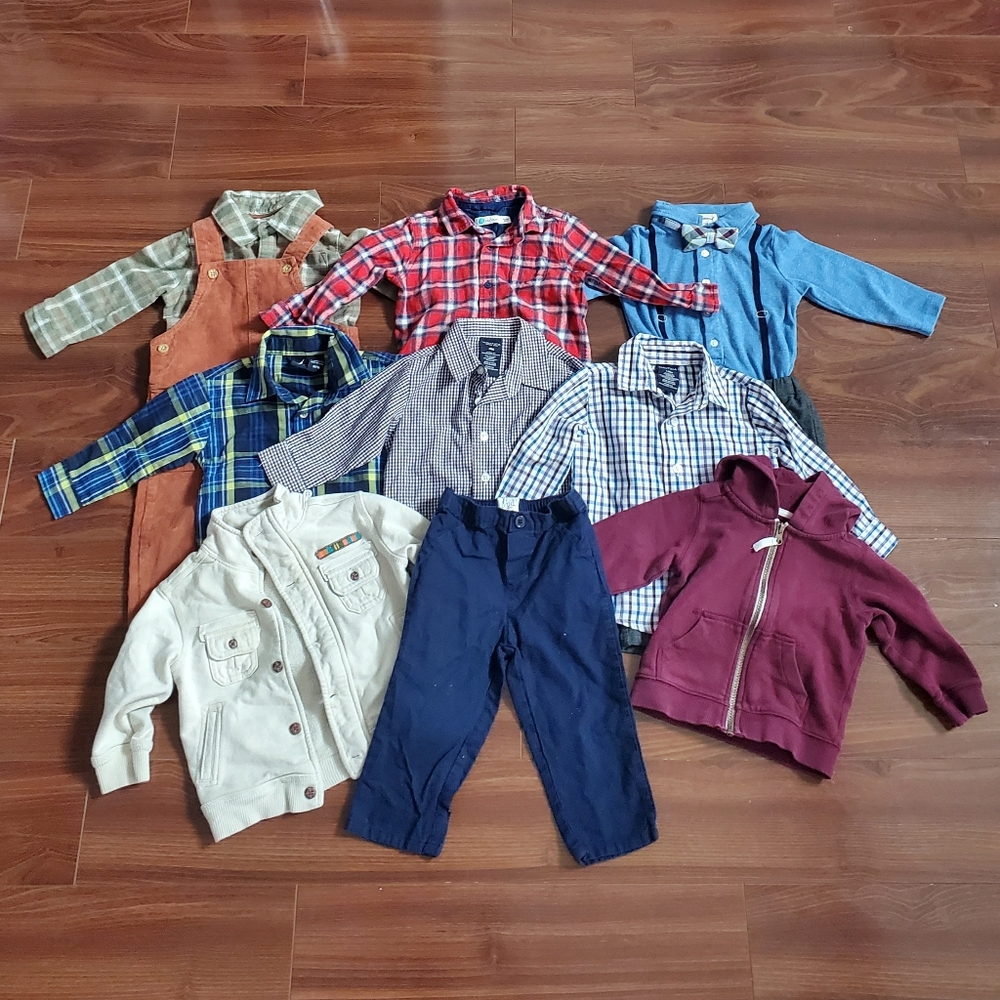 Lot of toddler boy clothes 18 months